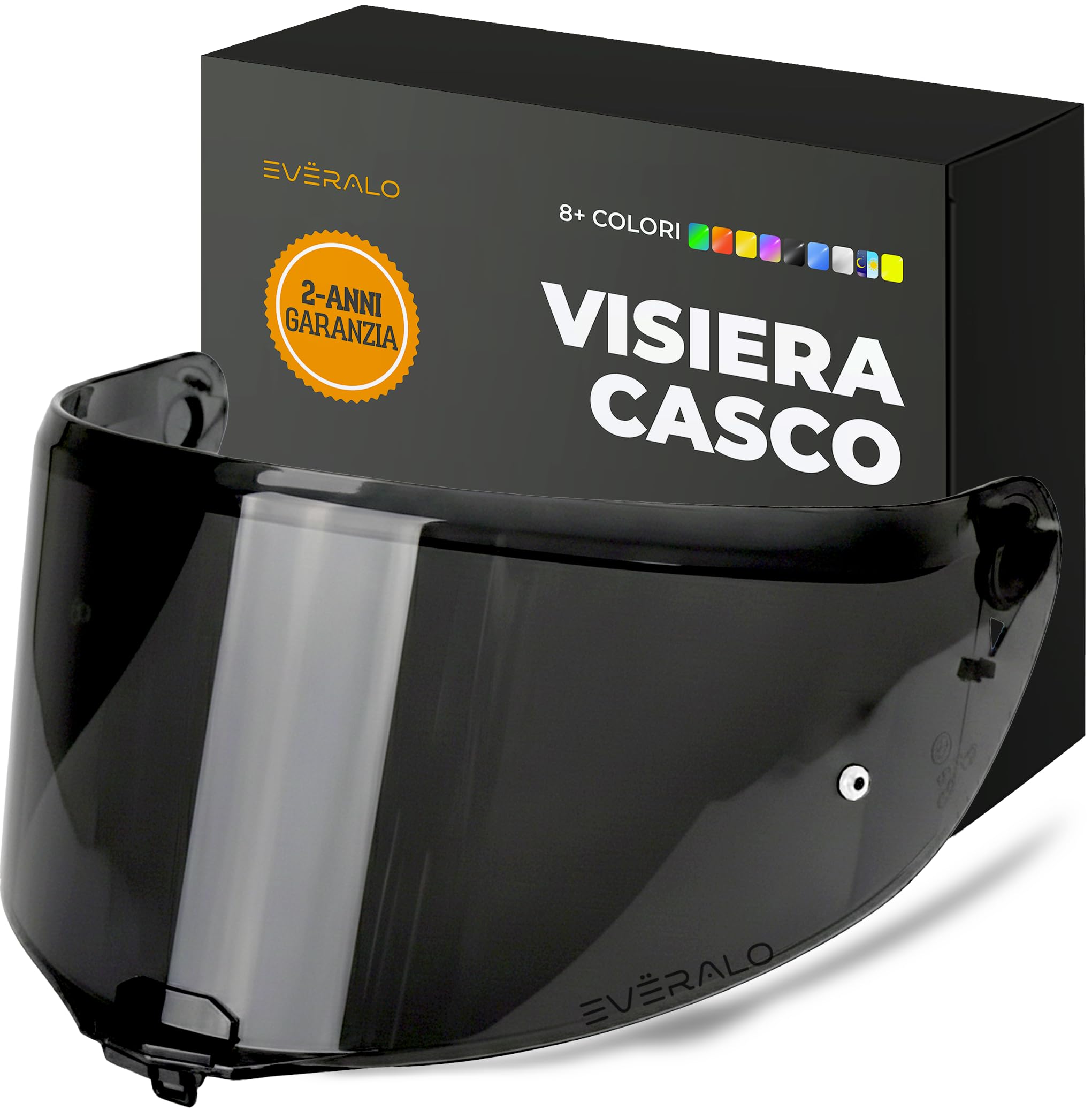 Visiera Compatibile con LS2 FF811 - Vector 2 - Vector II Carbon (Dark Fume')