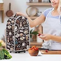 Vista 201 de doginthehole Hummingbird Blender Covers for Kitchen, Washable Appliance Covers Anti Fingerprint Stain Resistant Polyester Blender Dust Cover