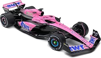 Solido 1:18 Scale Diecast - Alpine A523 Presentation Version Pink 2023 Model S1808806
