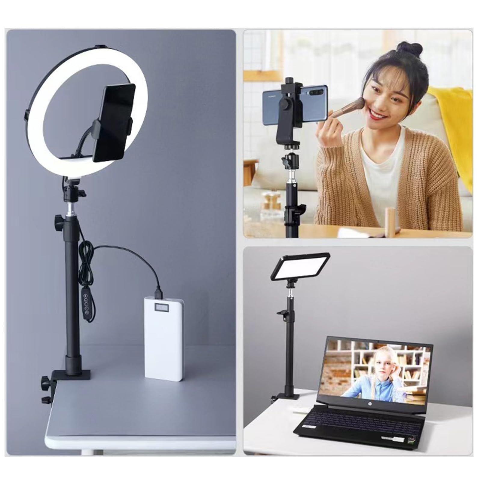 Asta Di Prolunga Filettata 3 In 1 In Ferro Per Fotocamere E Treppiedi – Lunghezze 10-30 Cm, Adattatore 1/4” Per Studio E Vlog