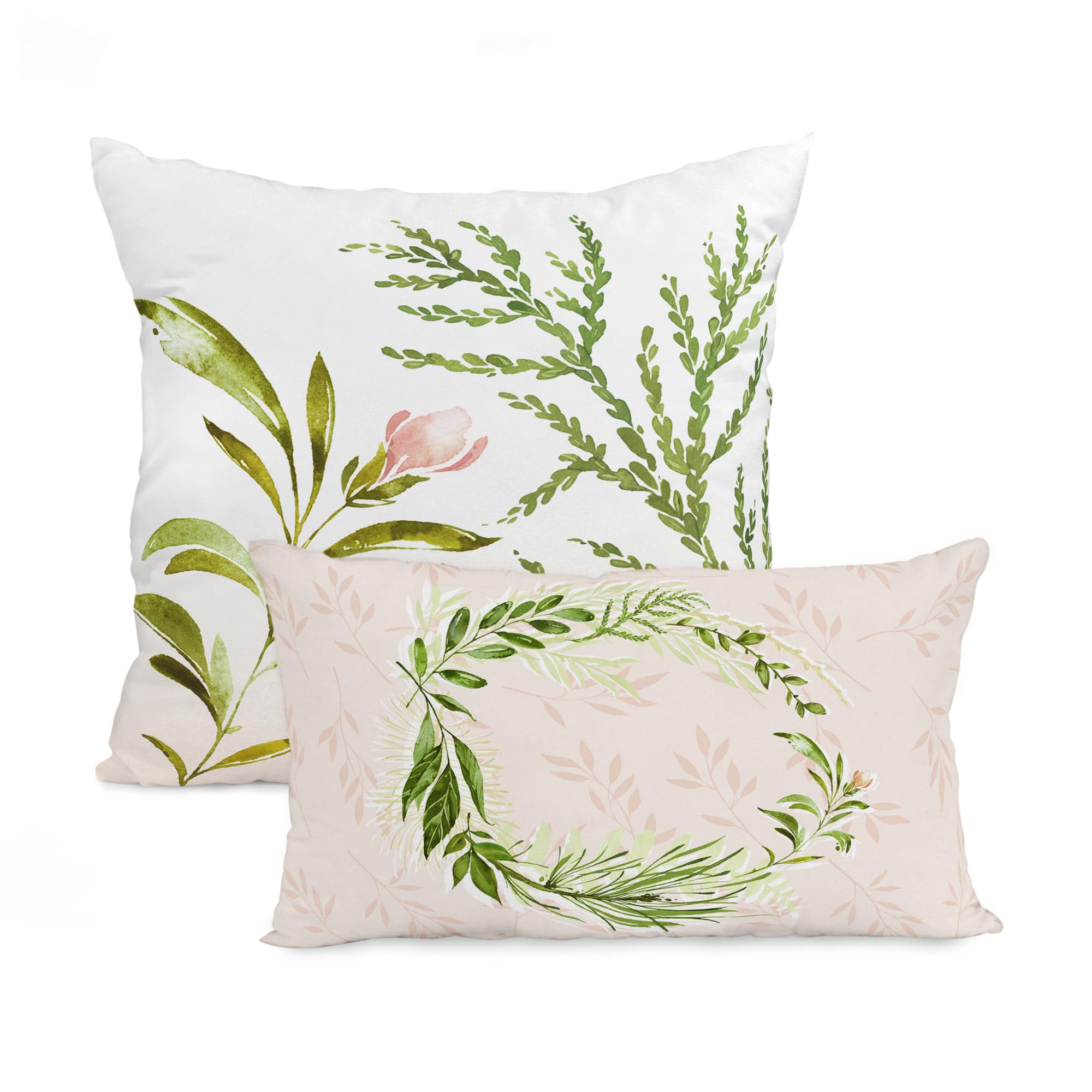 Housse de coussin Herbal taie décorative canapé lit 50x50 50x30