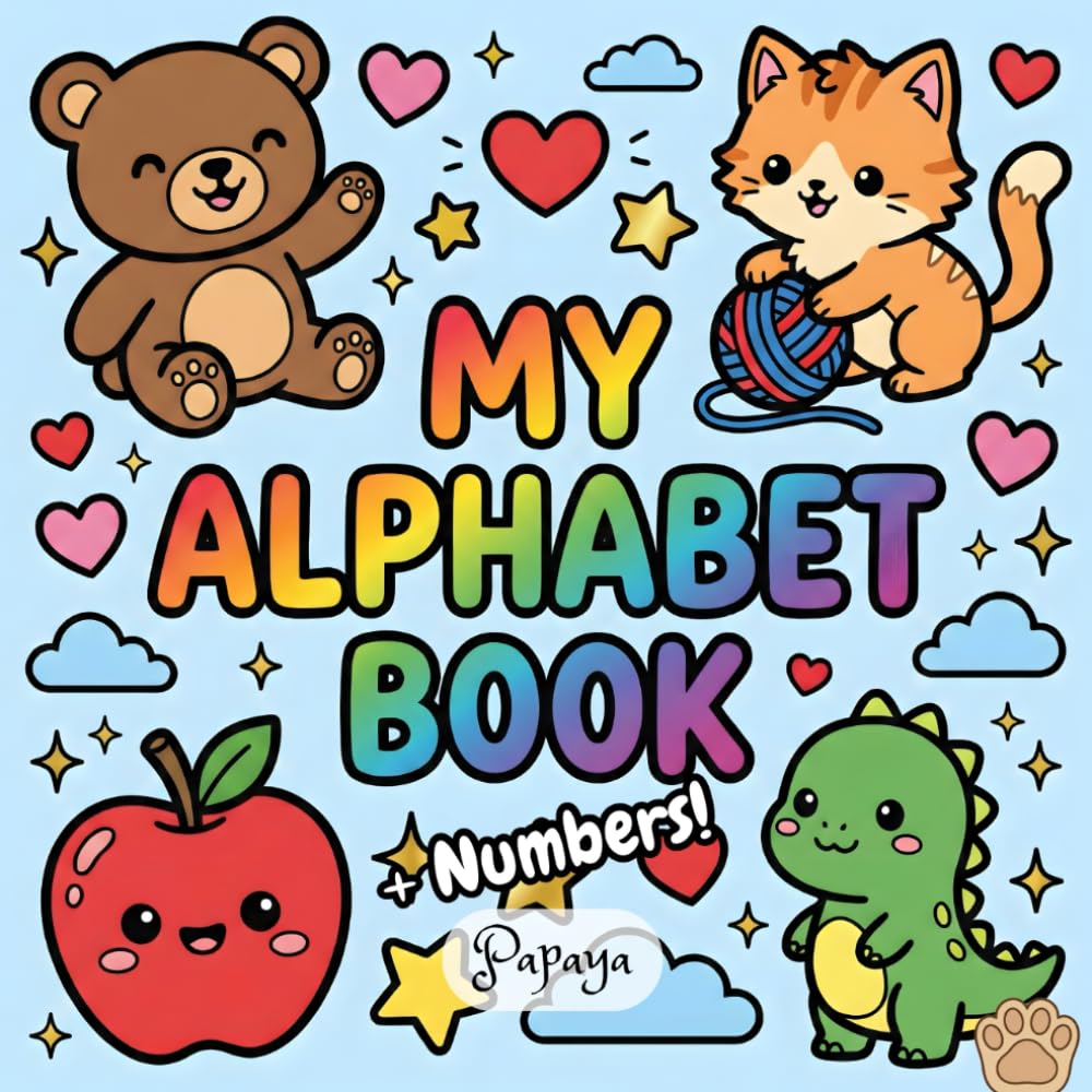 My Alphabet Book: A Fun and Easy Coloring Book for Toddlers and Preschoolers