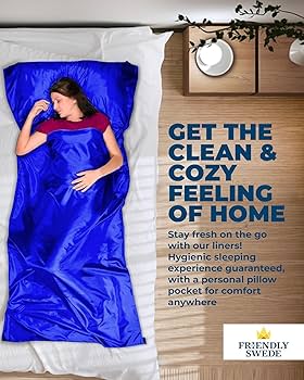 Amazon.com : The Friendly Swede Sleeping Bag Liner Ultralight Amazon.com : The Friendly Swede Sleeping Bag Liner Ultralight