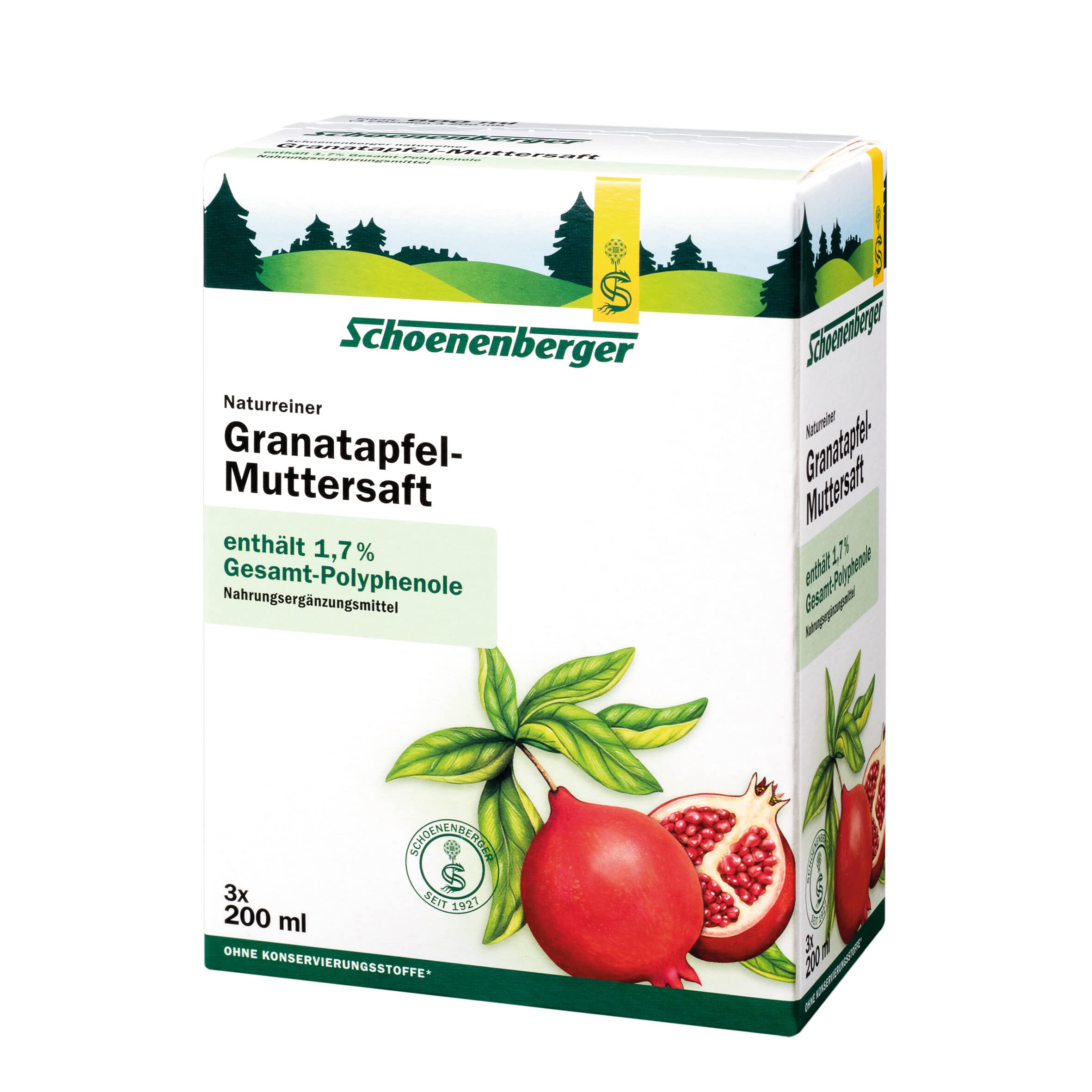 Granatapfel Muttersaft Sc 3X200 ml