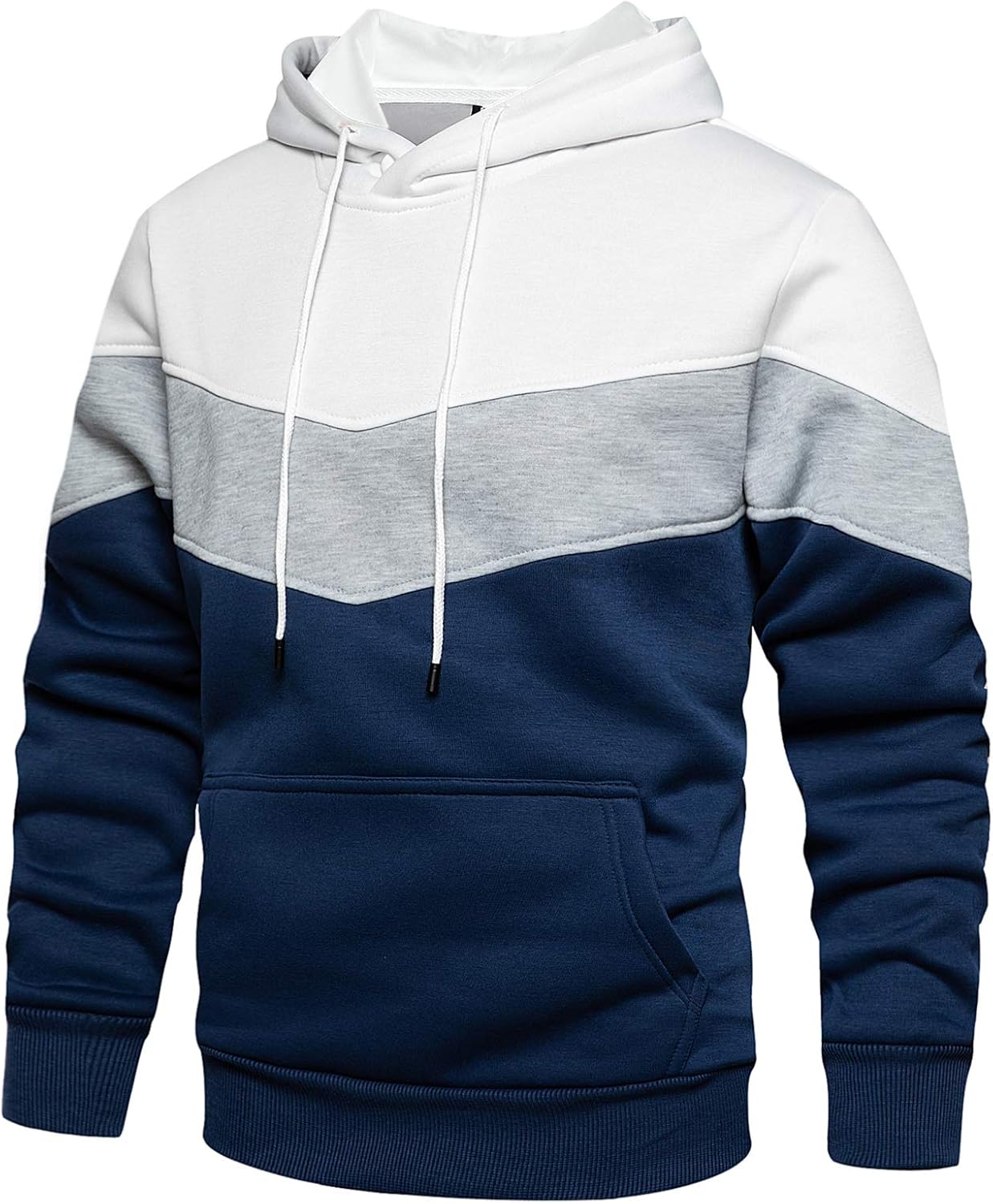 DUOFIER Hoodies for Men Pullover Hooded Sweatshirt with Kange Pocket