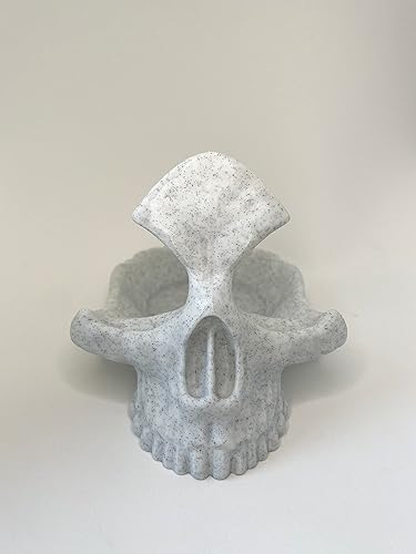 Miniatura 5 de Decoración de cráneo, cuenco de calavera, soporte para gafas, cuenco para llaves, soporte para gafas, soporte para gafas de calavera, cuenco de