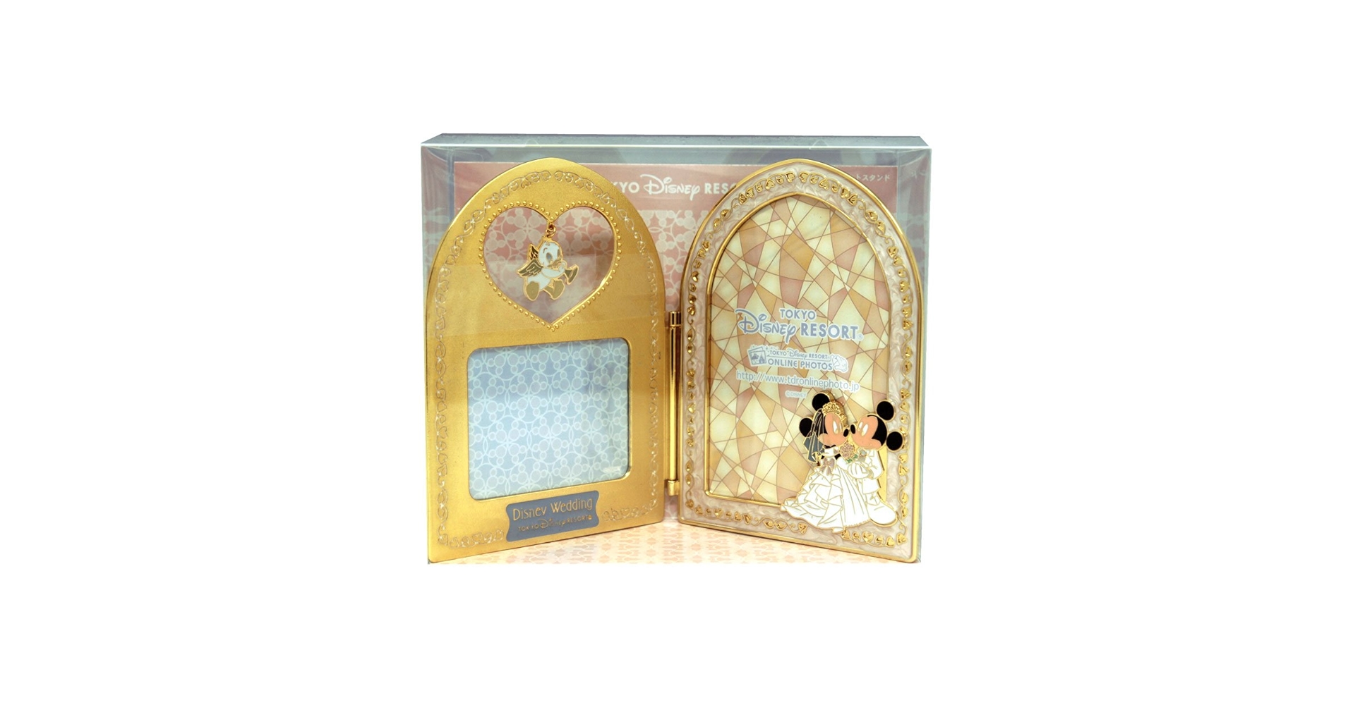 Amazon.co.jp: ディズニー フォトスタンド (ウエディング