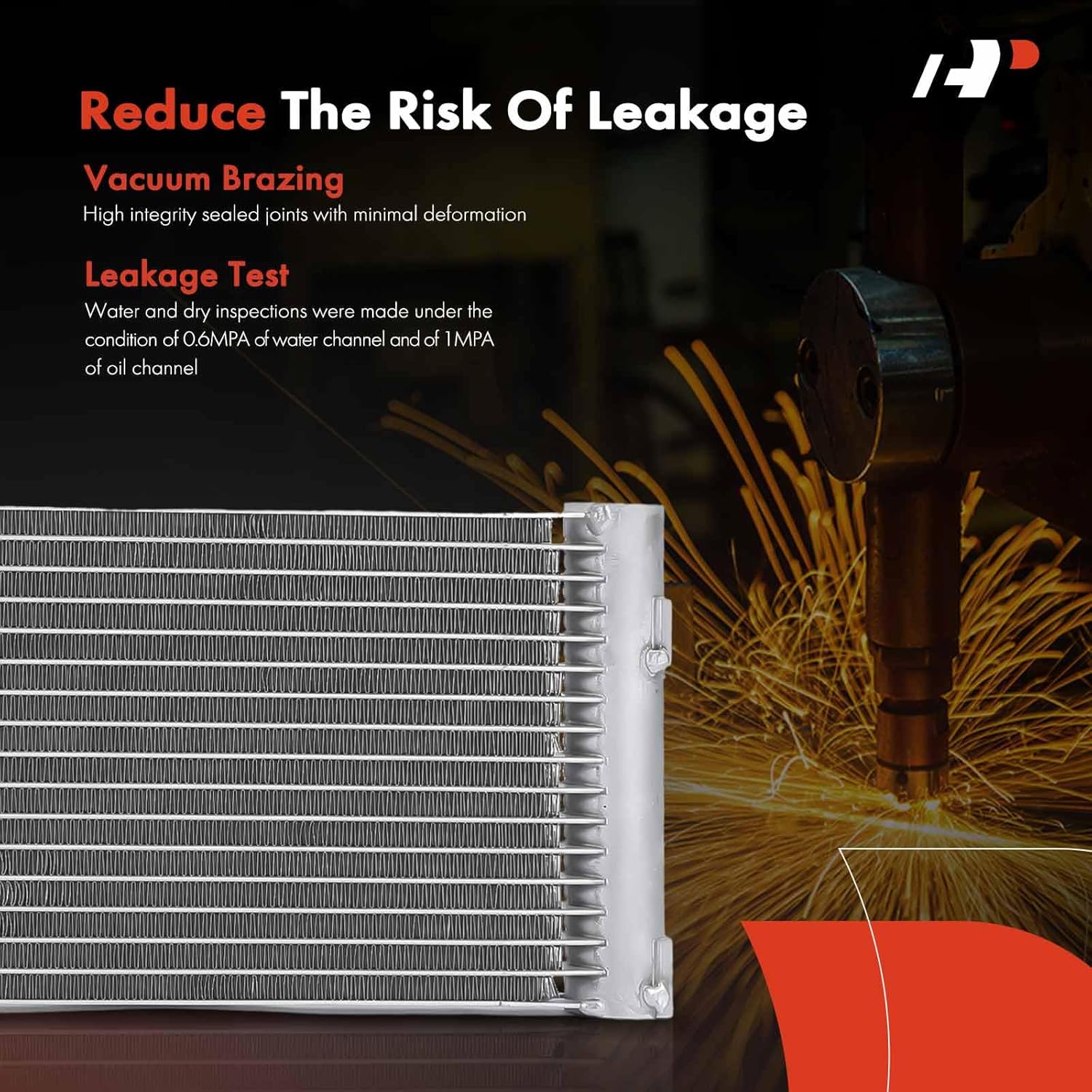 A-Premium Transmission Oil Cooler Compatible with Jeep Compass 2017 2018 2019 2020 2021 2.4L