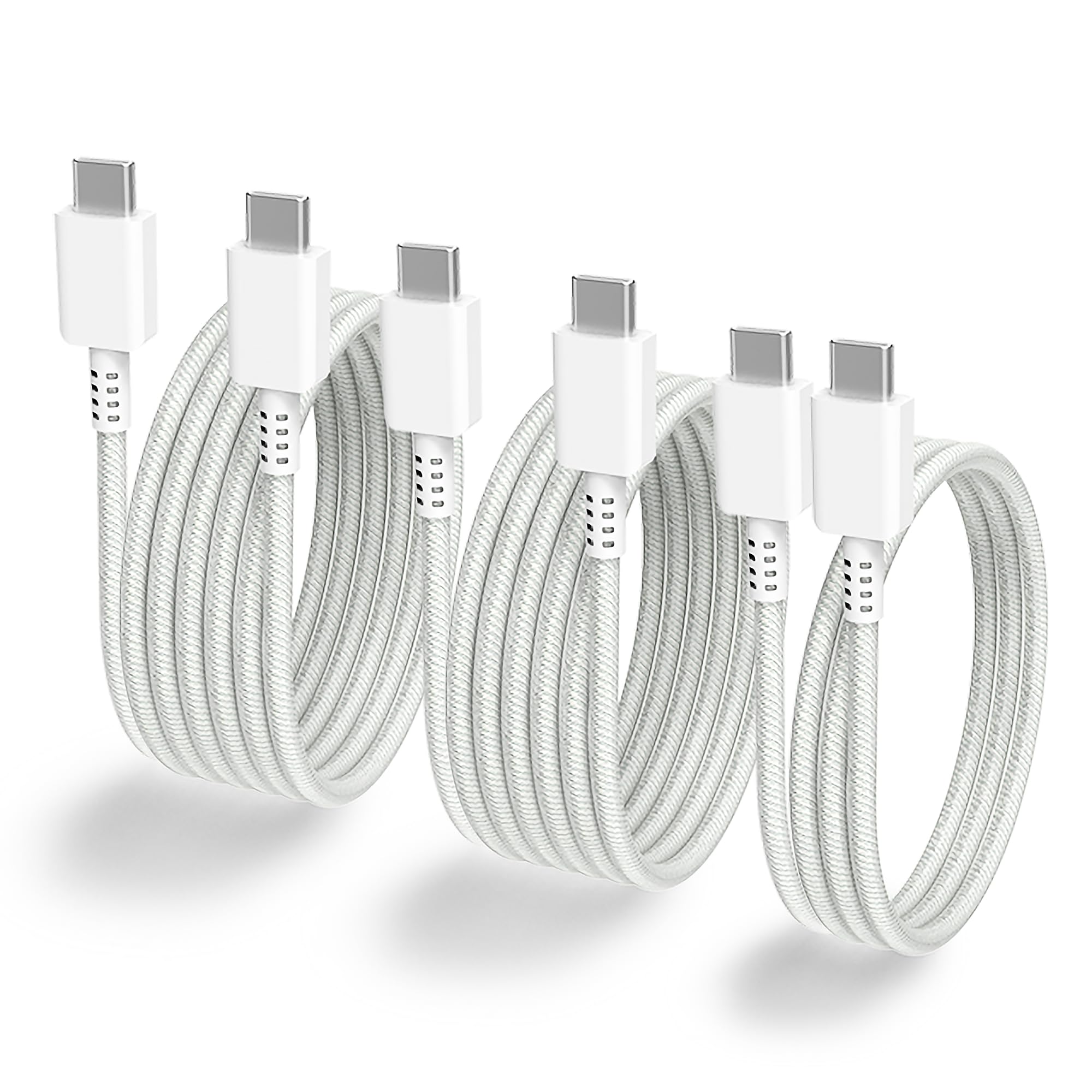 Amazon.com: Hrbzo USB C to USB C Cable 60W, 3-Pack 3ft/6ft/6ft