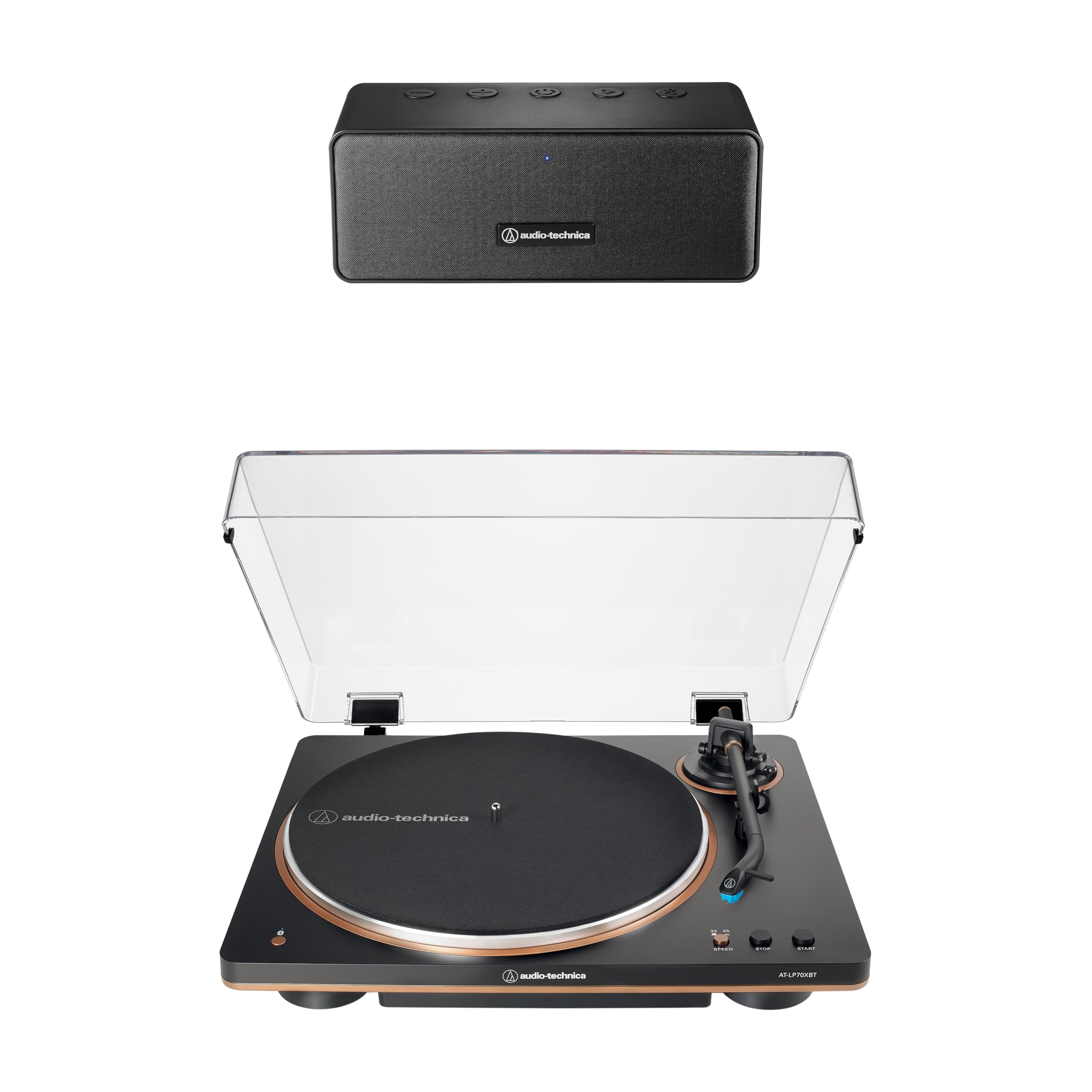 Amazon.com: Audio-Technica AT-LP70XBTBZP2 Turntable Speaker Pack