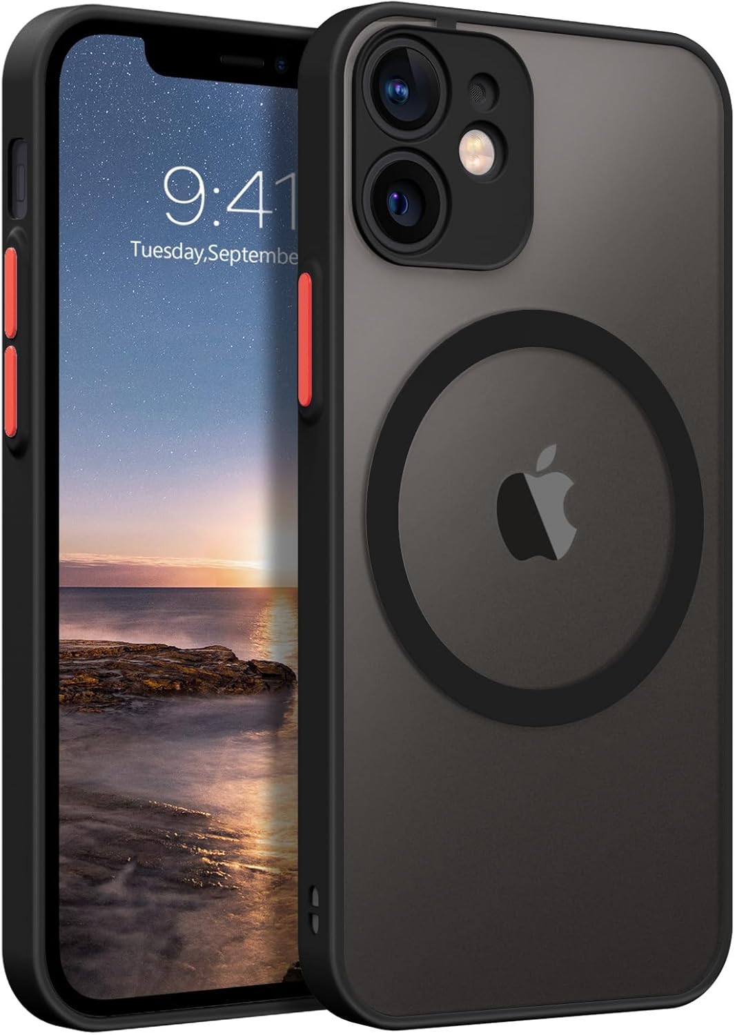 YINLAI iPhone 12 Mini Case with MagSafe, Mobile Phone Case iPhone 12