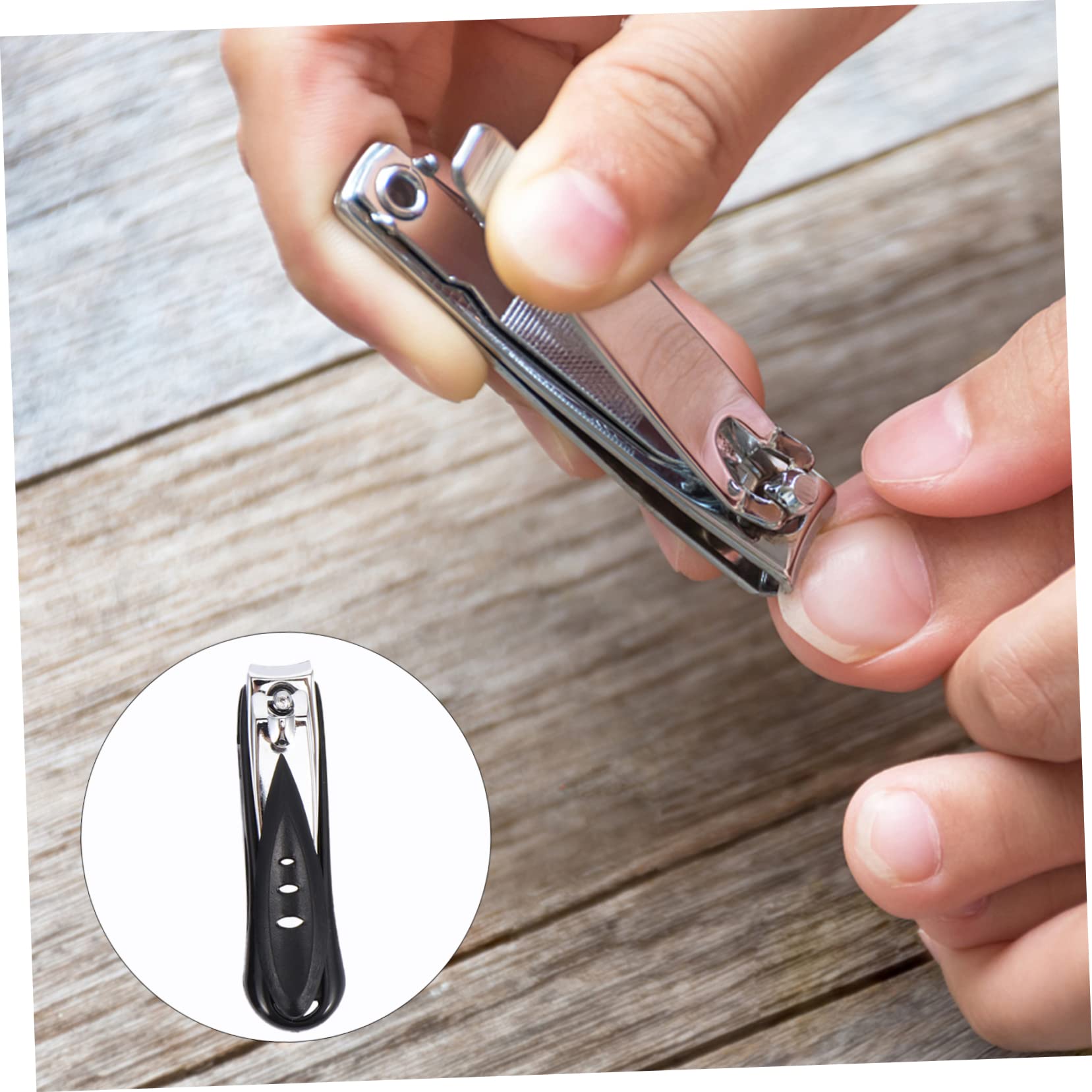 SHERCHPRY Tagliaunghie in Acciaio Inossidabile Per Manicure e Pedicure Strumenti Per Unghie Per Piedi Mani Art