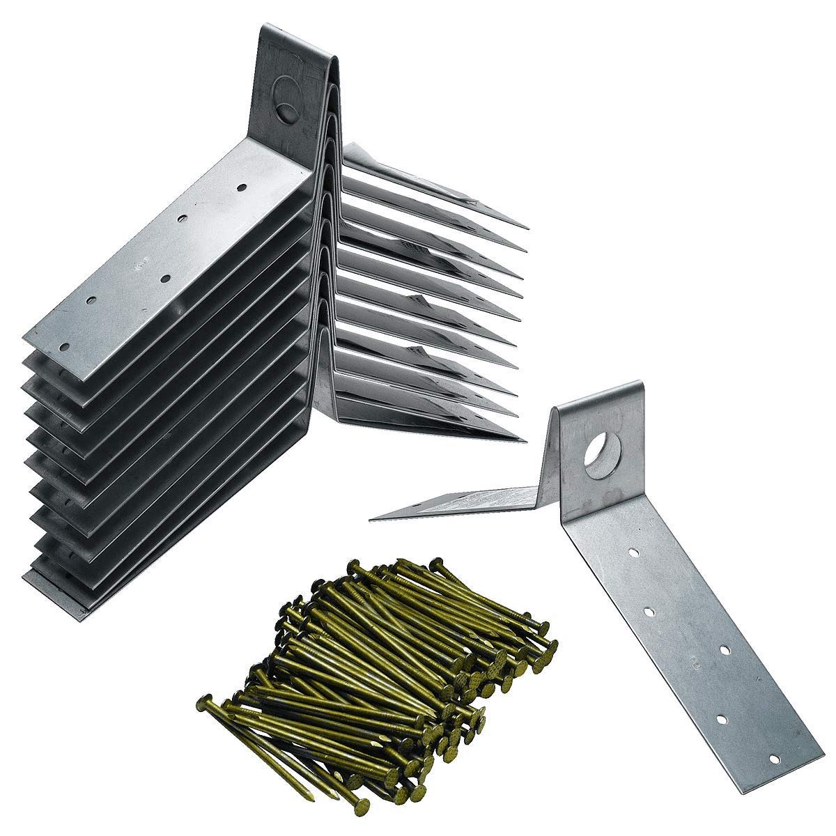 Werner A230400 Knock Down Roof Anchor, 1 Pack of 12