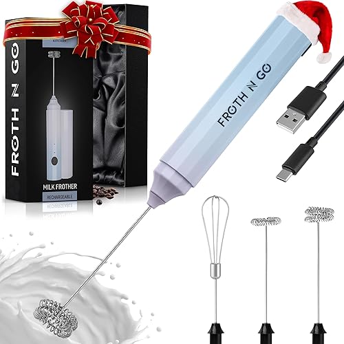 Miniatura 26 de Zulay - Espumador de leche y vaporizador 4 en 1 – Máquina de espuma caliente y fría, calentador de leche y mezcla de chocolate – Control automático