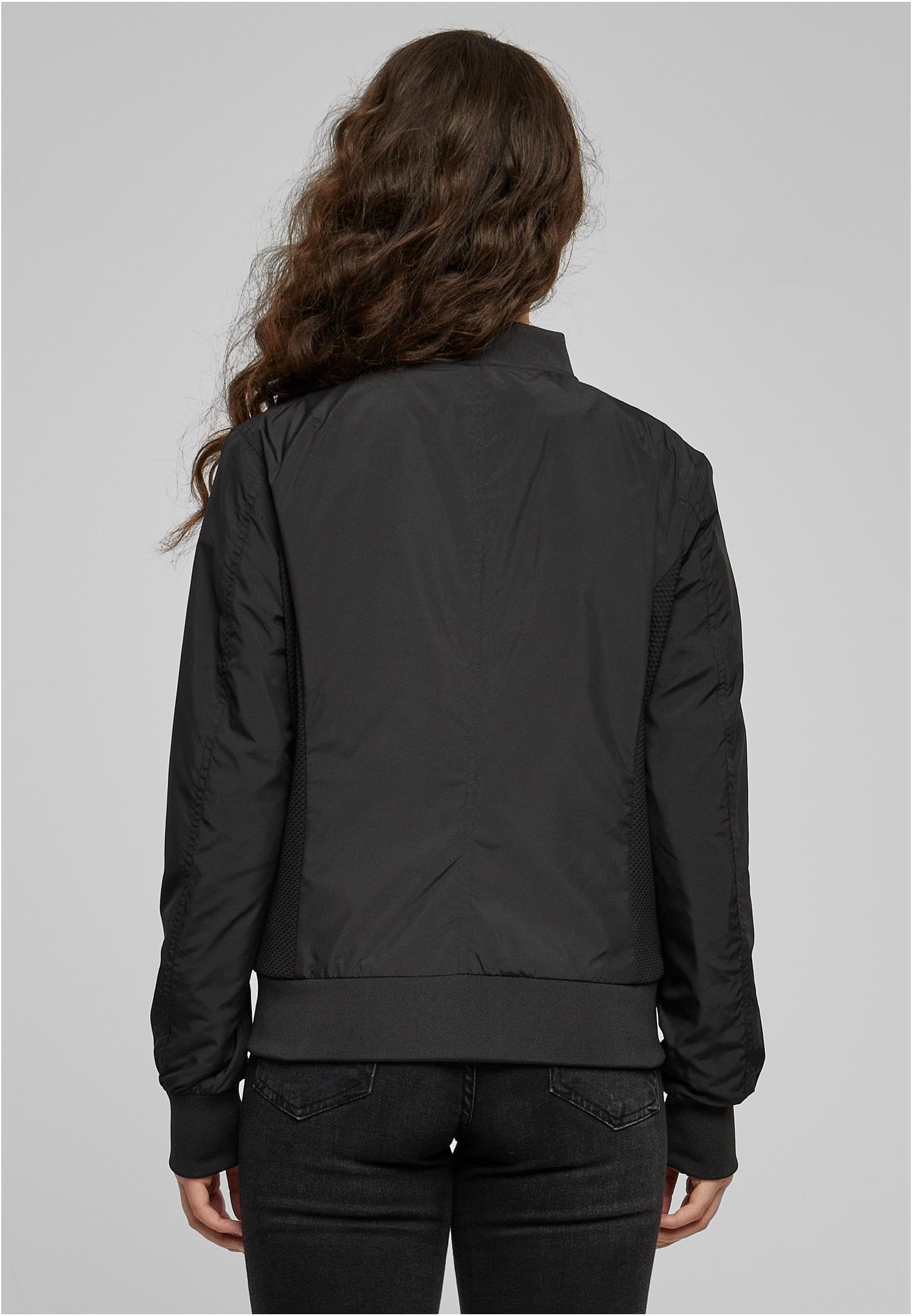 URBAN CLASSICS Chaqueta Bomber para Mujer con Bolsillos, Chaqueta Entretiempo otoño y primavera, Cazadora Acolchada de Corte Old School