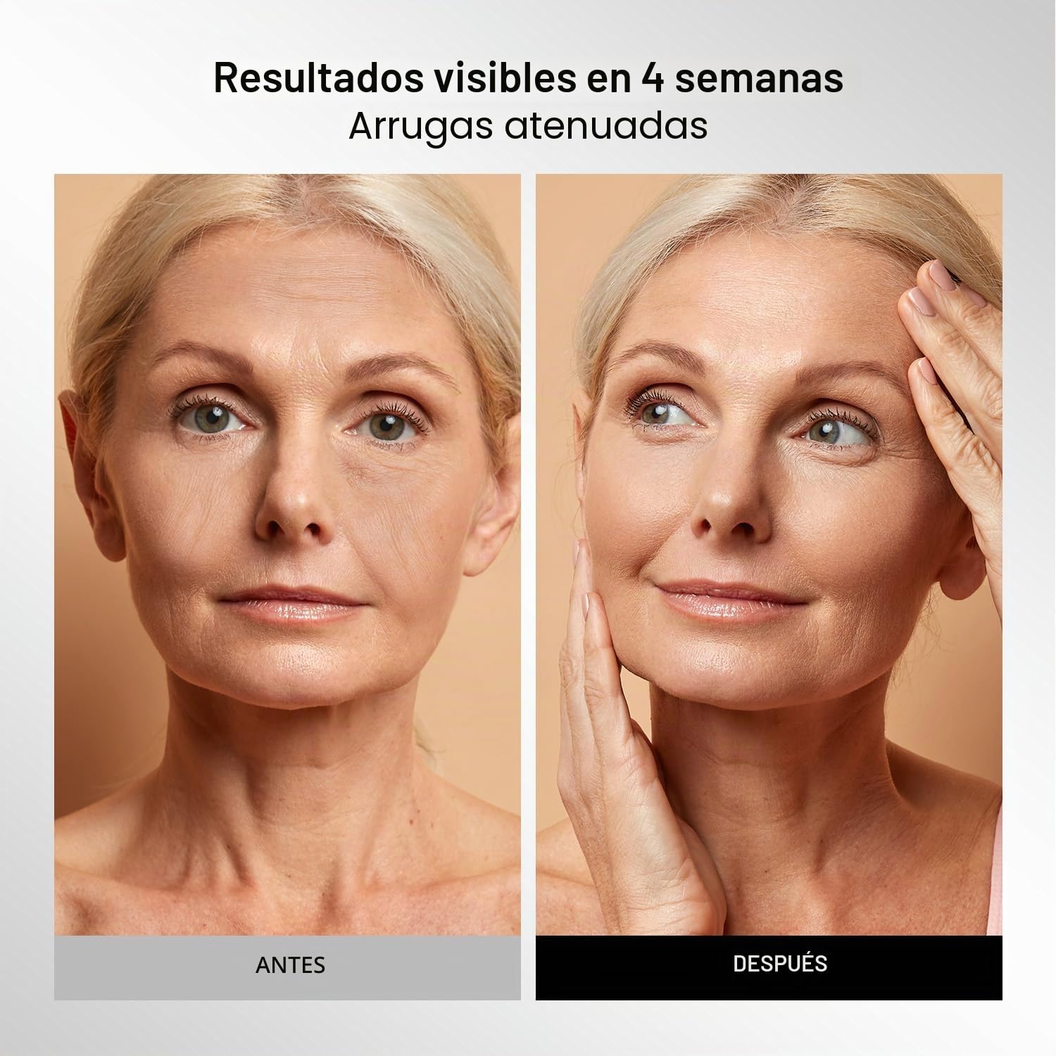 INIA GLOW Máscara LED Facial y Cuello, Luz Roja, Amarilla y Azul, 4 Modos | Cobertura total rostro y cuello, Batería recargable, Temporizador 10–30 min, Apagado automático, Rutina cuidado en casa