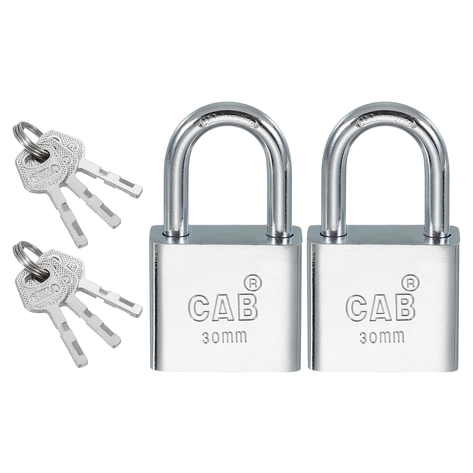 PATIKIL Pin Tumbler Padlock 30mm (1-3/16")