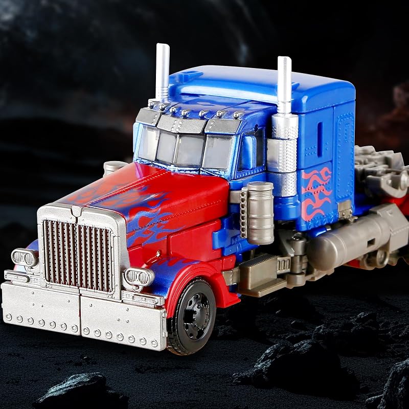 Transformers Optimus Prime Figura Autóvá Alakítható Robot Játék Gyerekeknek