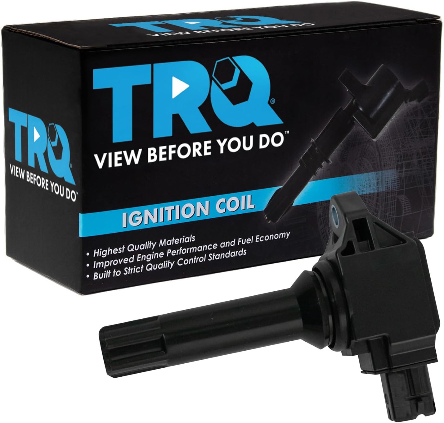 TRQ Ignition Coil Compatible with 2017-2018 Subaru Forester 2015-2019 Legacy Outback 2015-2021 WRX