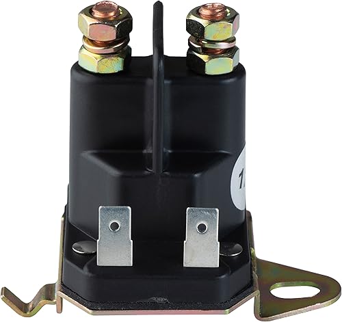 Canamax 725-06153A Solenoide de arranque 12V Pieza de repuesto compatible con MTD 725-06153 Yard-Man Troy-Bilt Husky Yard Machines Cub Cadet y más