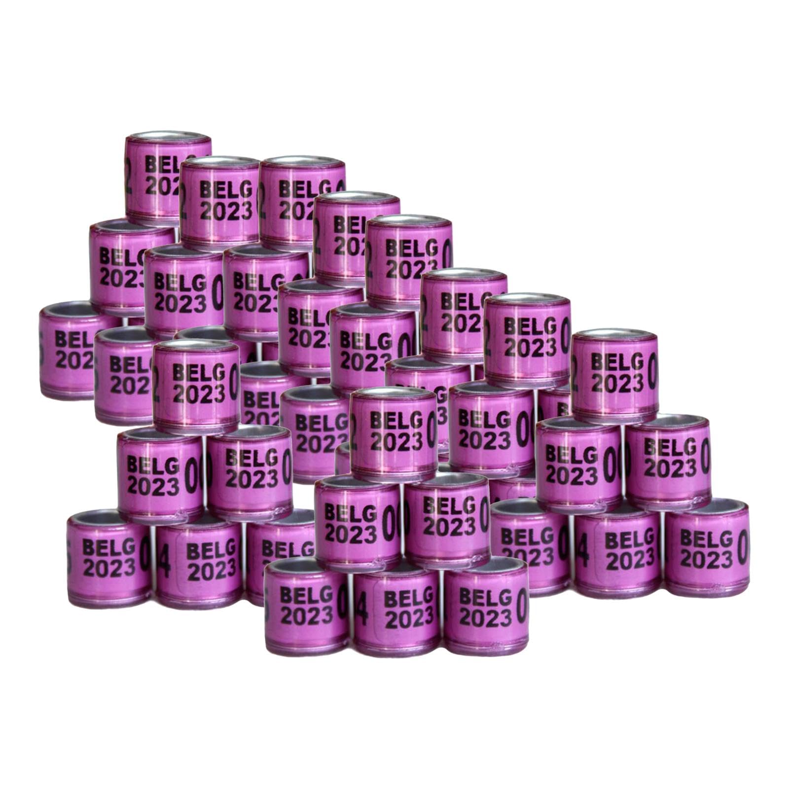 club bollywood®identify bands with number dove foot bands for most adult birds poultry duck violet|pet supplies | bird supplies |50 pigeon leg rings