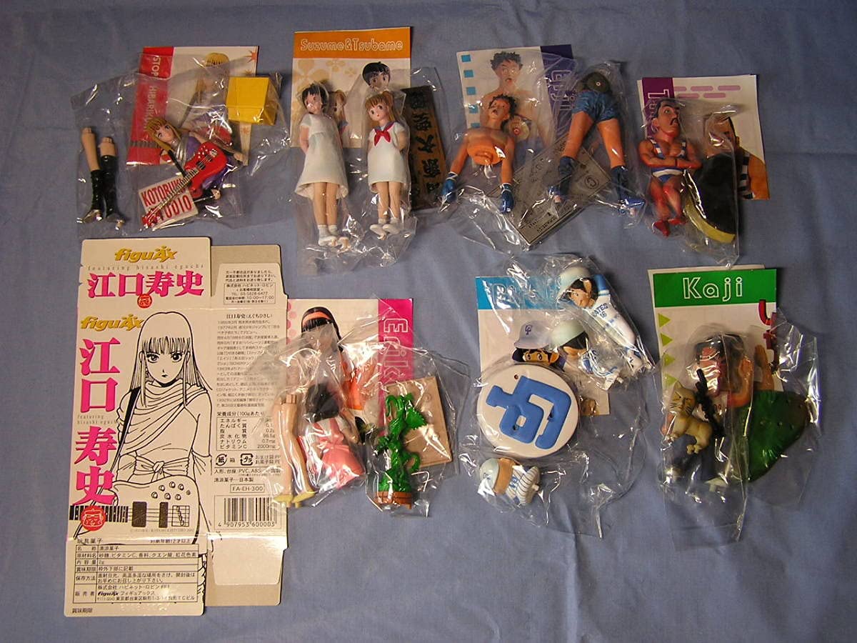 Amazon.co.jp: figuAX 江口寿史 全7種 ストップ!!ひばりくん : おもちゃ