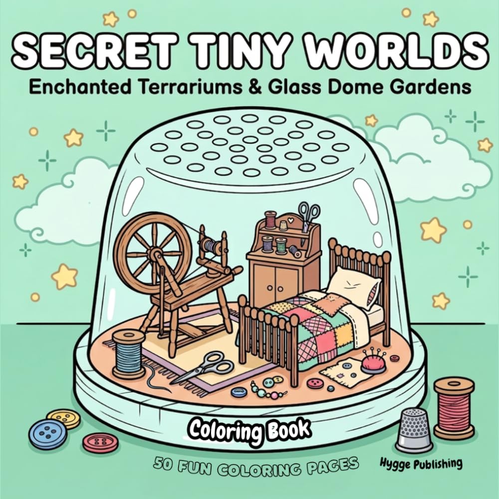 Secret Tiny Worlds: Enchanted Terrariums & Glass Dome Gardens
