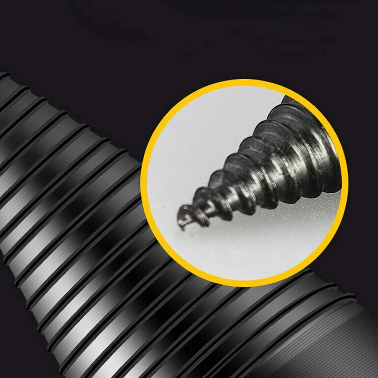 42 mm Spaccalegna Cono di Legno,Cono per Vite Spaccalegna,con 3 Manici,Trapano per Cono,Trapano ad Alte,Trapano per Legna da Ardere,Spaccalegna per Legno,Spaccalegna Elettrico