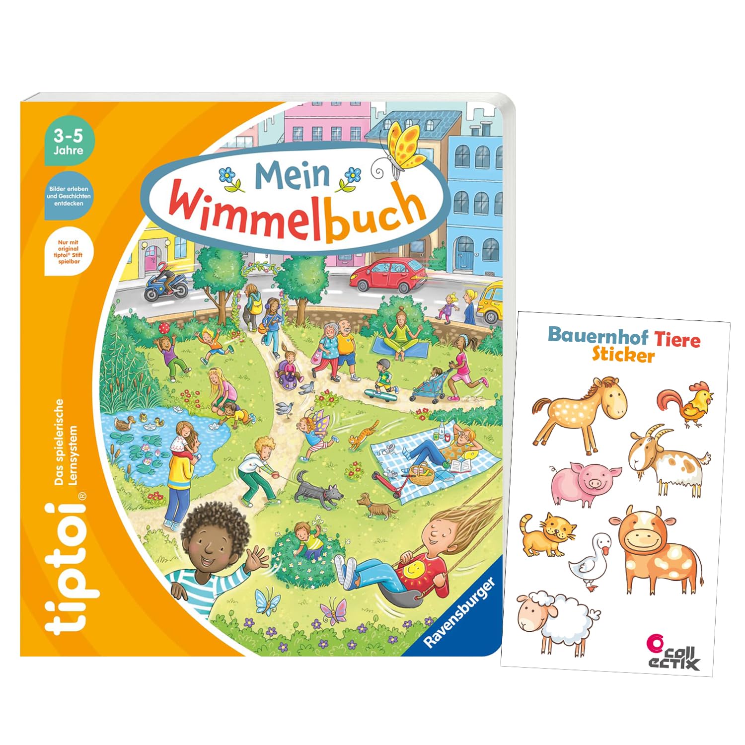 Tiptoi Buch „Mein Wörter-Bilderbuch: Unser Zuhause“ – Mit Wimmel-Poster