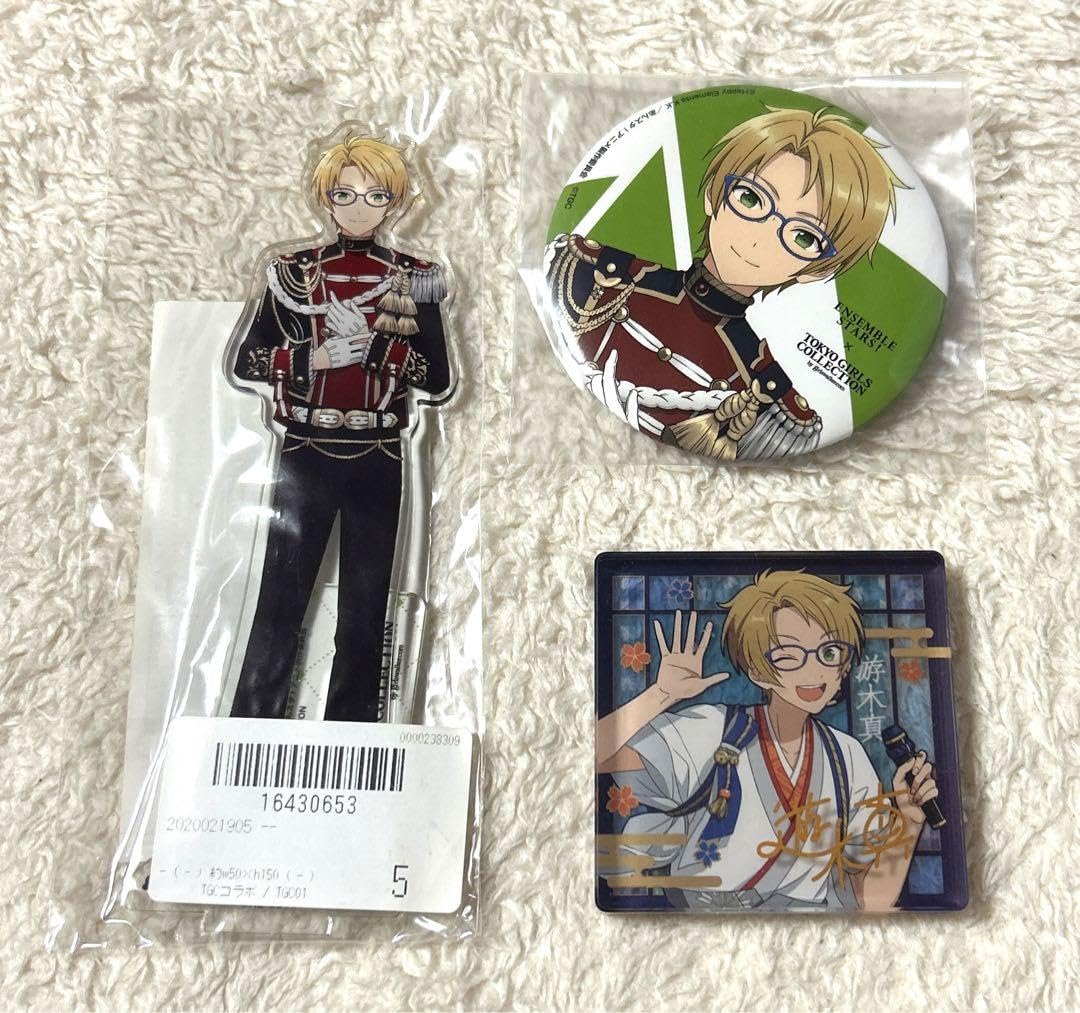 あんスタ 真白友也 中国缶 アクスタ アクブロ チケット アクスタ