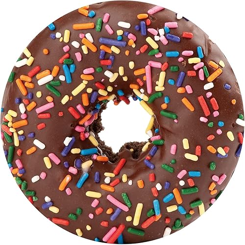 Miniatura 6 de Jekeno Manta con forma de dona, regalos para niños y adultos, divertida manta de comida para niños, niñas y adolescentes, manta redonda novedosa,