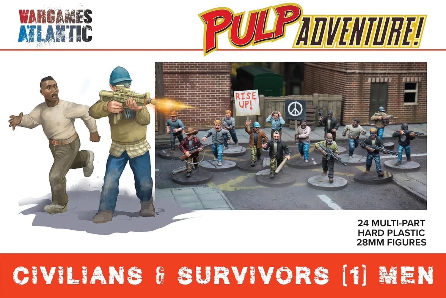 Wargames Atlantic, Pulp Adventure, Civilians & Survivors