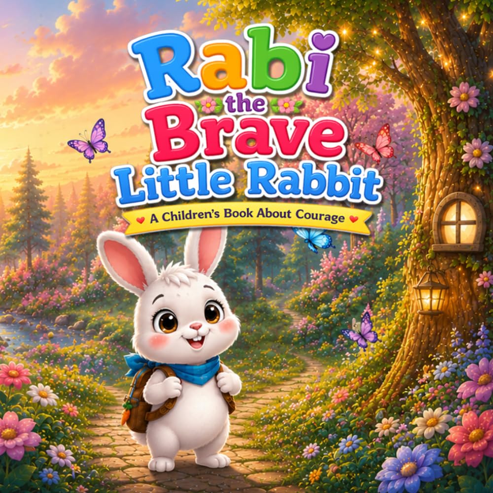 Rabi The Brave Little Rabbit: A Children's Book About Courage