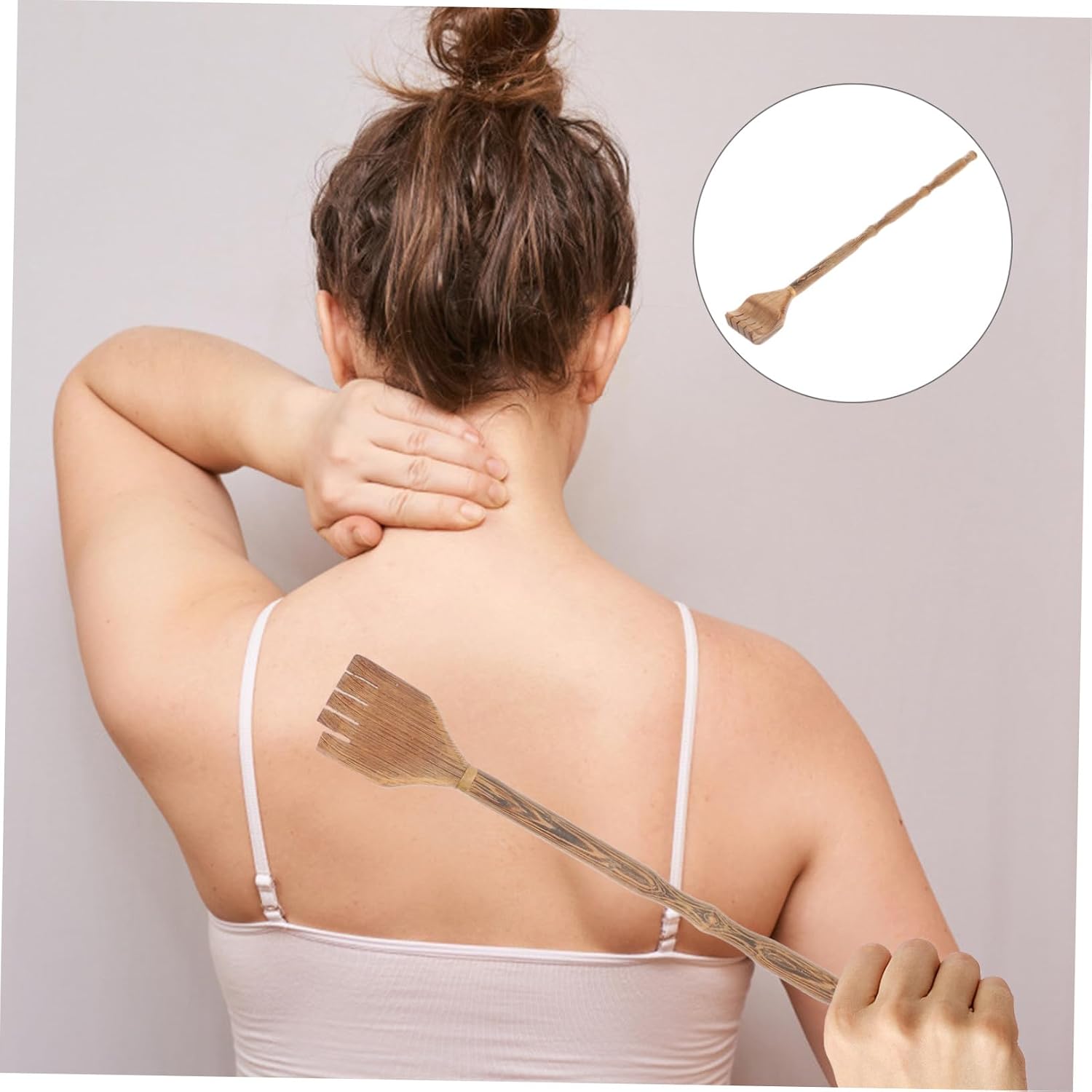 Natural Wooden Back Scratcher Extendable Long Handle Sturdy Body Scratcher for Men Women Elderly with Ergonomic Grip Quality Wood for Itch Relief and Giving