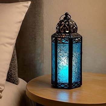 Amazon.com: VELA Lanterns Moroccan Lamp Lantern Decorative Candle