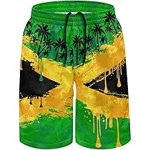 Jamaica Flag Matching Swimsuits for Couples Bikini Sets for Women Men's Swim Trunks Beach Bathing Suit