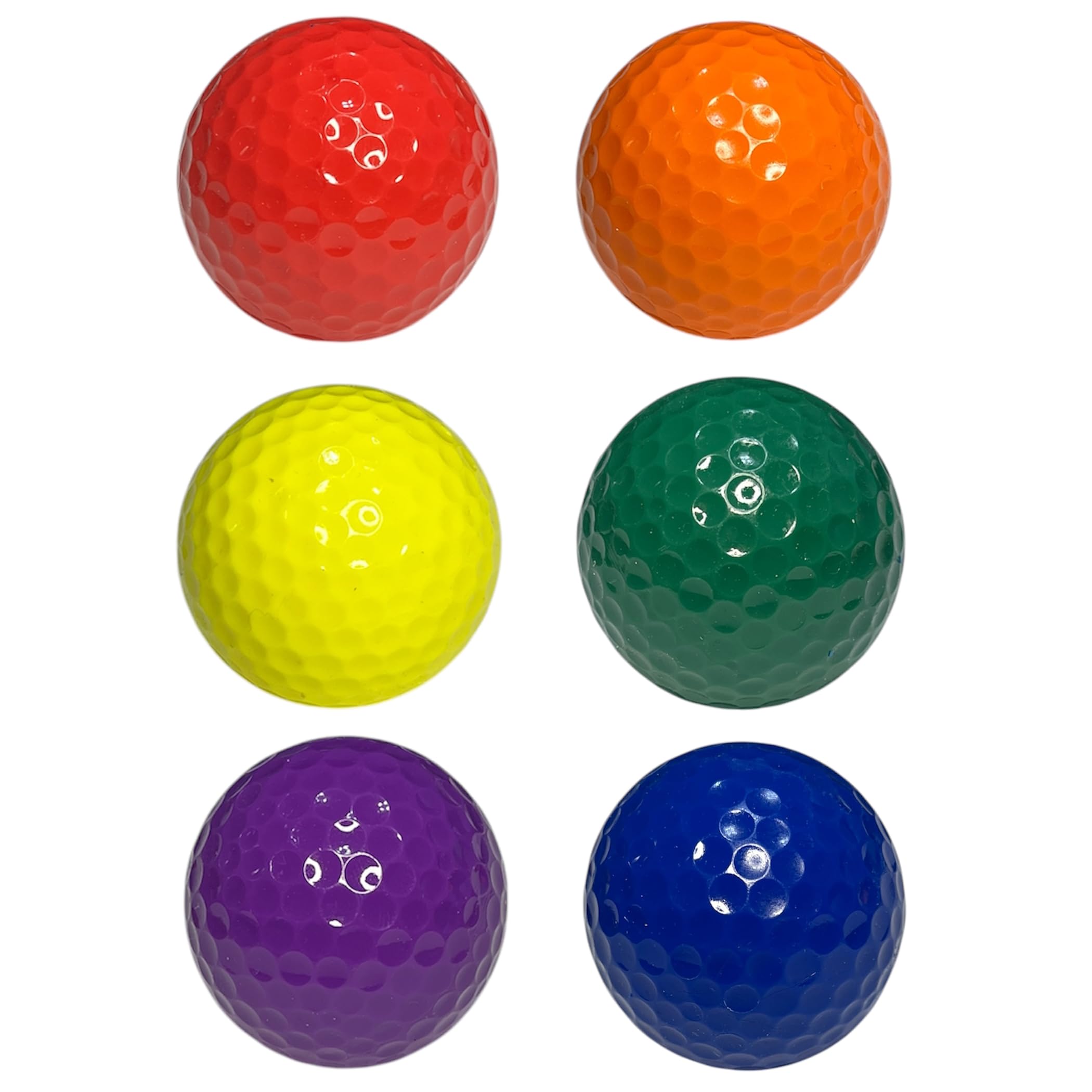 Pack de bolas de golf de práctica de bajo rebote