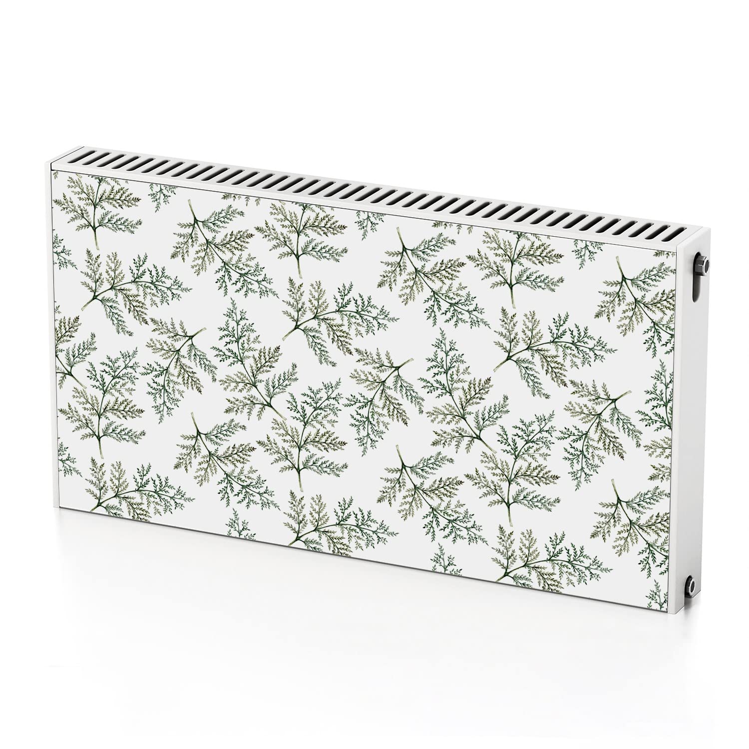 Décoration de radiateur chauffage aimant Coloray 110x60 cm cache-radiateur magnétique végétal