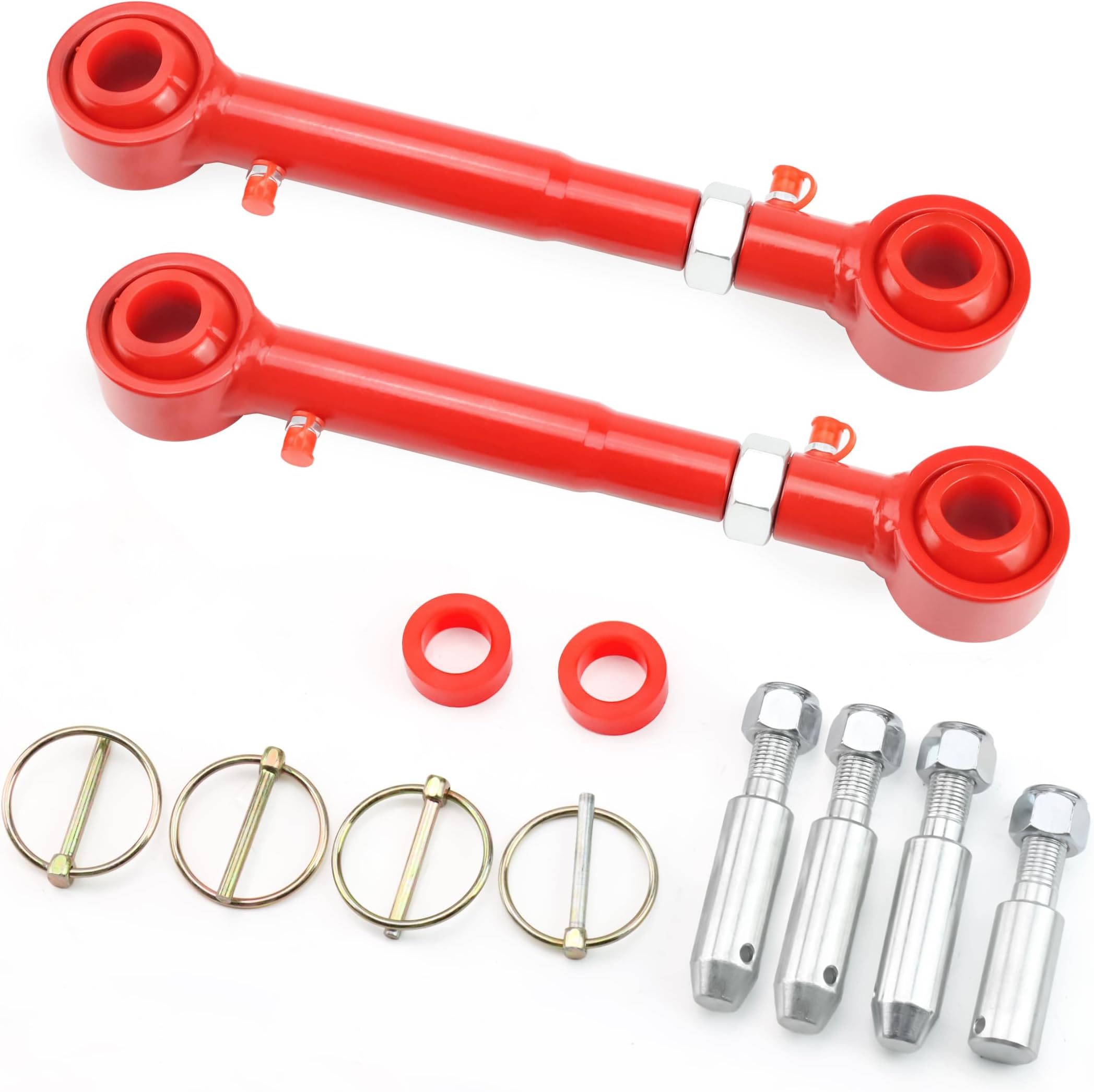 2.5" - 6" Lift Front Sway Bar Links Kits for 2007-2018 Jeep Wrangler JK & JKU - Off-Road Suspension Performance Upgrade, Quicker Disconnect System