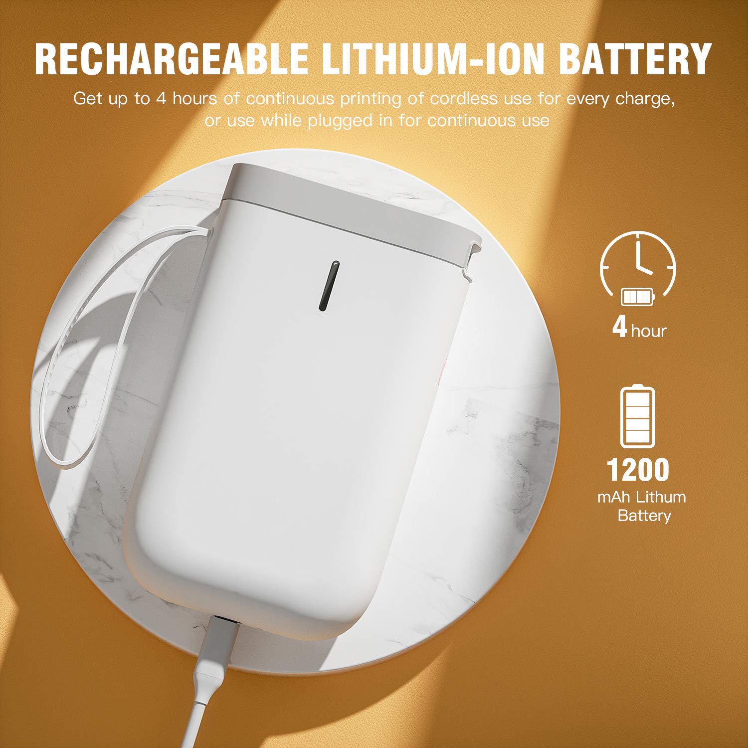 Stampante Per Etichette NIIMBOT D11 Portatile - Wireless, Con Rotolo Di Avviamento | Per Casa E Ufficio - Foto 7