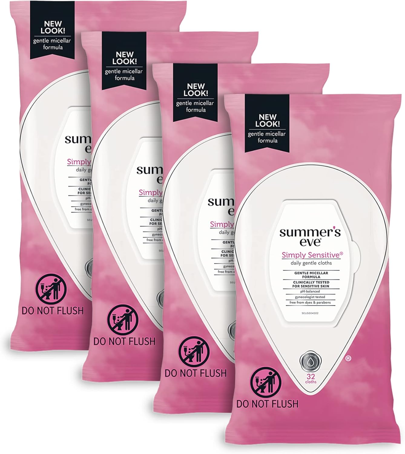 Summer’s Eve Simply Sensitive Daily Gentle Feminine Wipes