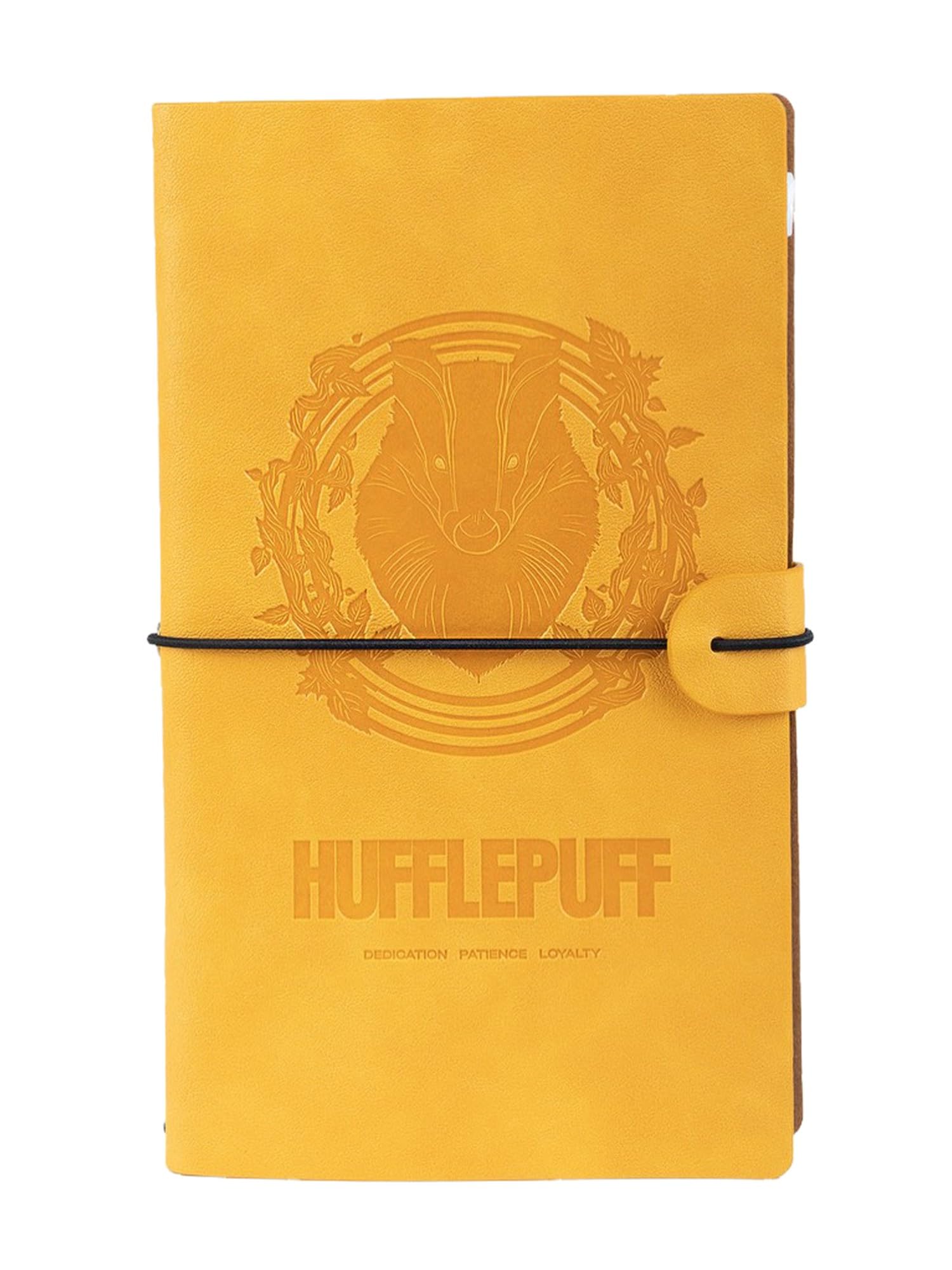 Grupo Erik Travel Journal Notebook - Harry Potter Gifts Under 15 Pounds | Travel Accessories For Women & For Men, Travelling Essentials, Diary Planner Notebook | Hufflepuff Harry Potter Merchandise