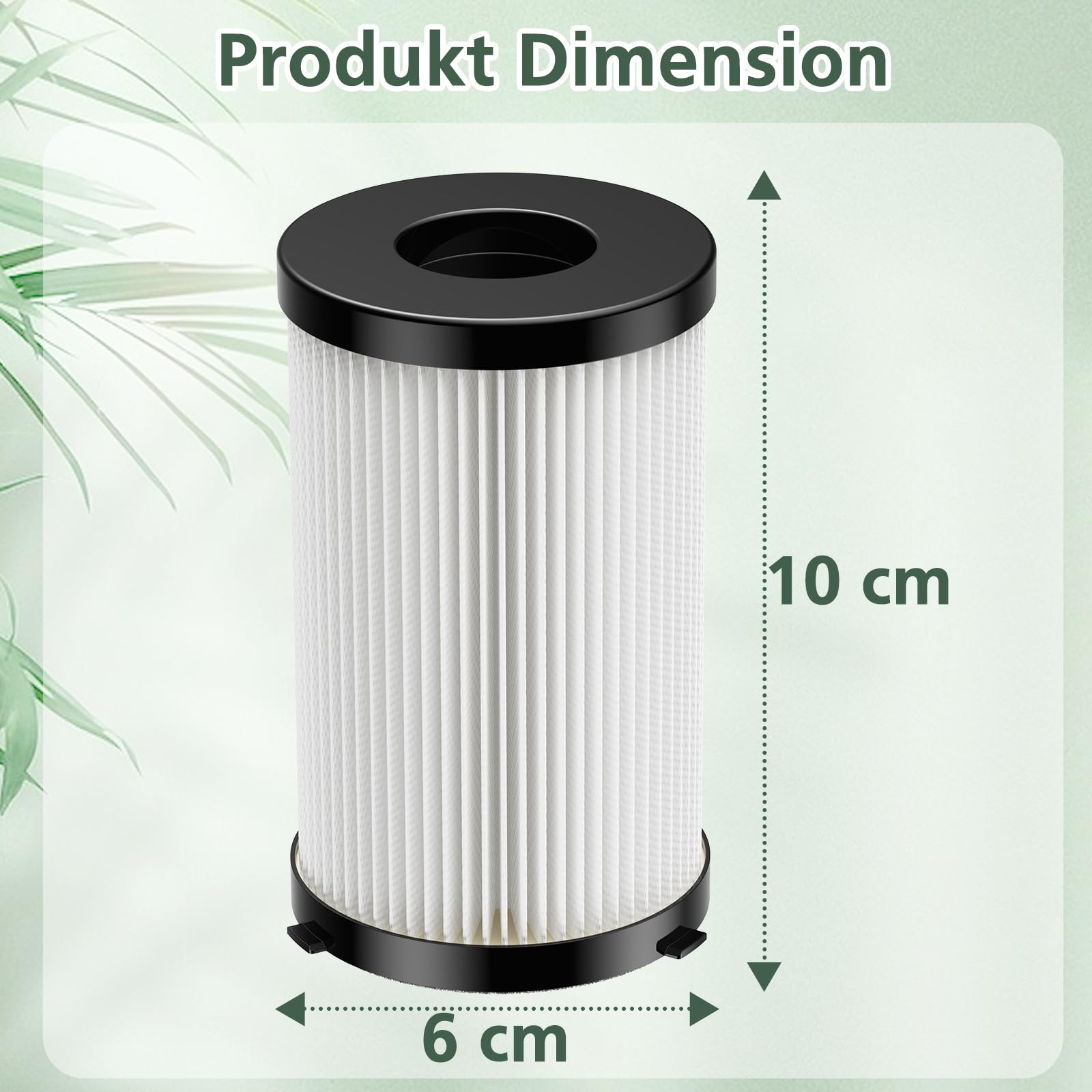 12 Filtri Di Ricambio Per Aspirapolvere Ariete Handyforce 2761 E 2759 - 6 HEPA + 6 Spugne - Foto 8