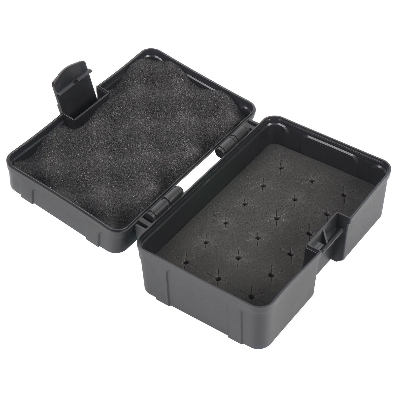 Broadhead Case, Archery Broadhead Box Storage Case, Arrow Head Tip Organizer Case Holder, Holds 18pcs Fixed or Mech Broadheads (Case Only)