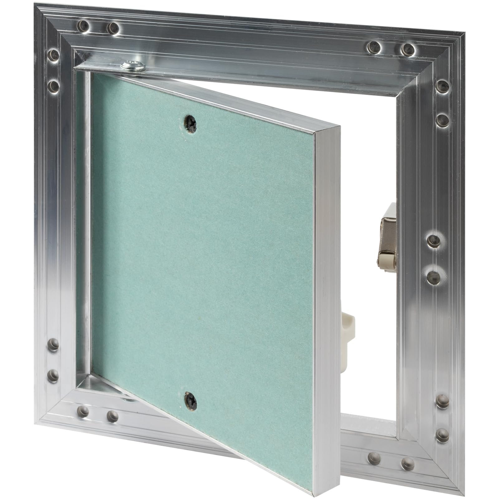 6" x 6" Inch Aluminum Drywall Access Panel - Service Shaft Door - Plumbing, Electricity, Heating, Alarm Wall Inspection hatch for Drywall - Bathroom Service Access Hole Cover