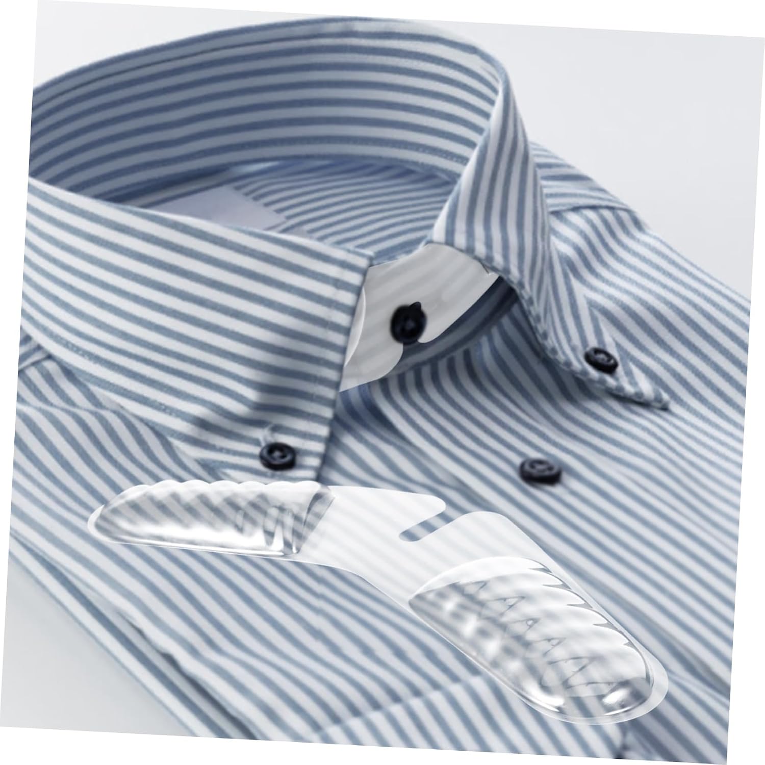 50pcs Shirt Collar Stays for Men Collar Supports Lightweight and Portable for Various Shirt Styles Transparent Design for Neat Appearance