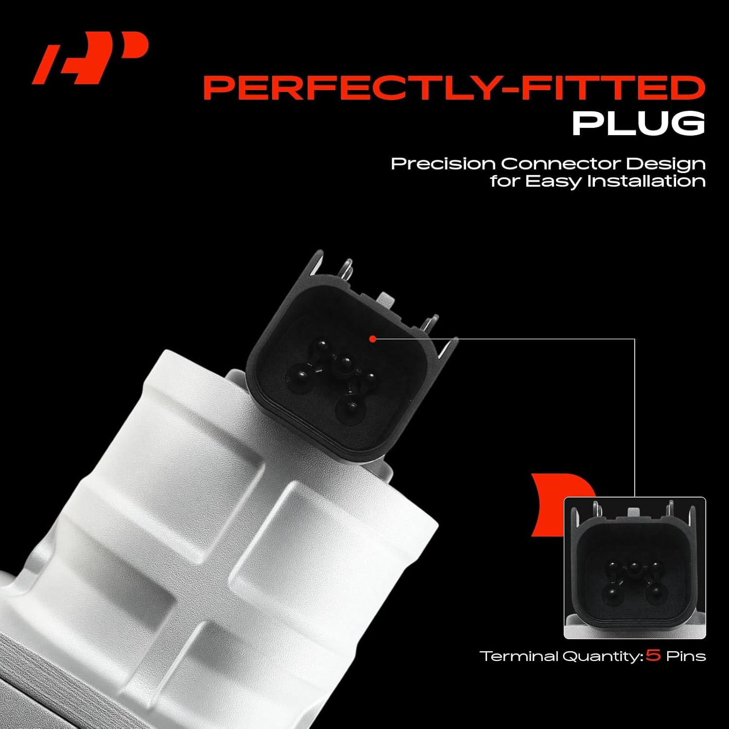 A-Premium Secondary Air Injection Check Valve, Air Pump Check Control Valve, with Gasket, Compatible with Chevrolet Cobalt 2006-2008 & Pontiac G5 2007-2008, Pursuit 2006 & Saturn Ion, 2.2L L4 Petrol