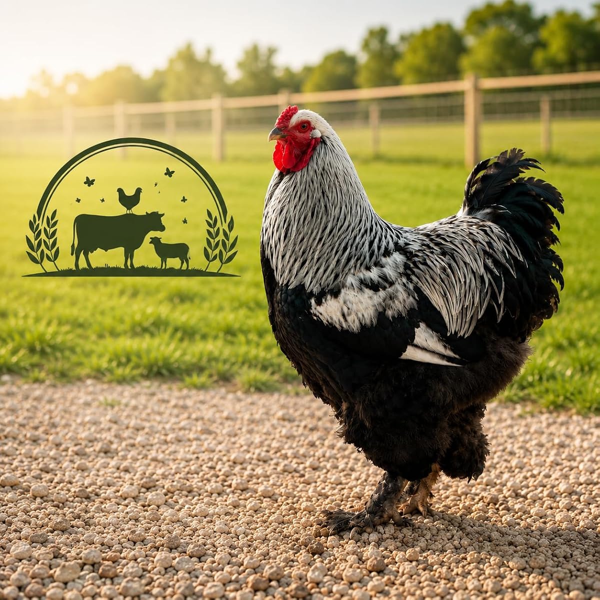Musa Meadows Huevos de gallina fértiles para incubar, criados en pastos frescos de granja, sin alimentación con OGM, 12 unidades