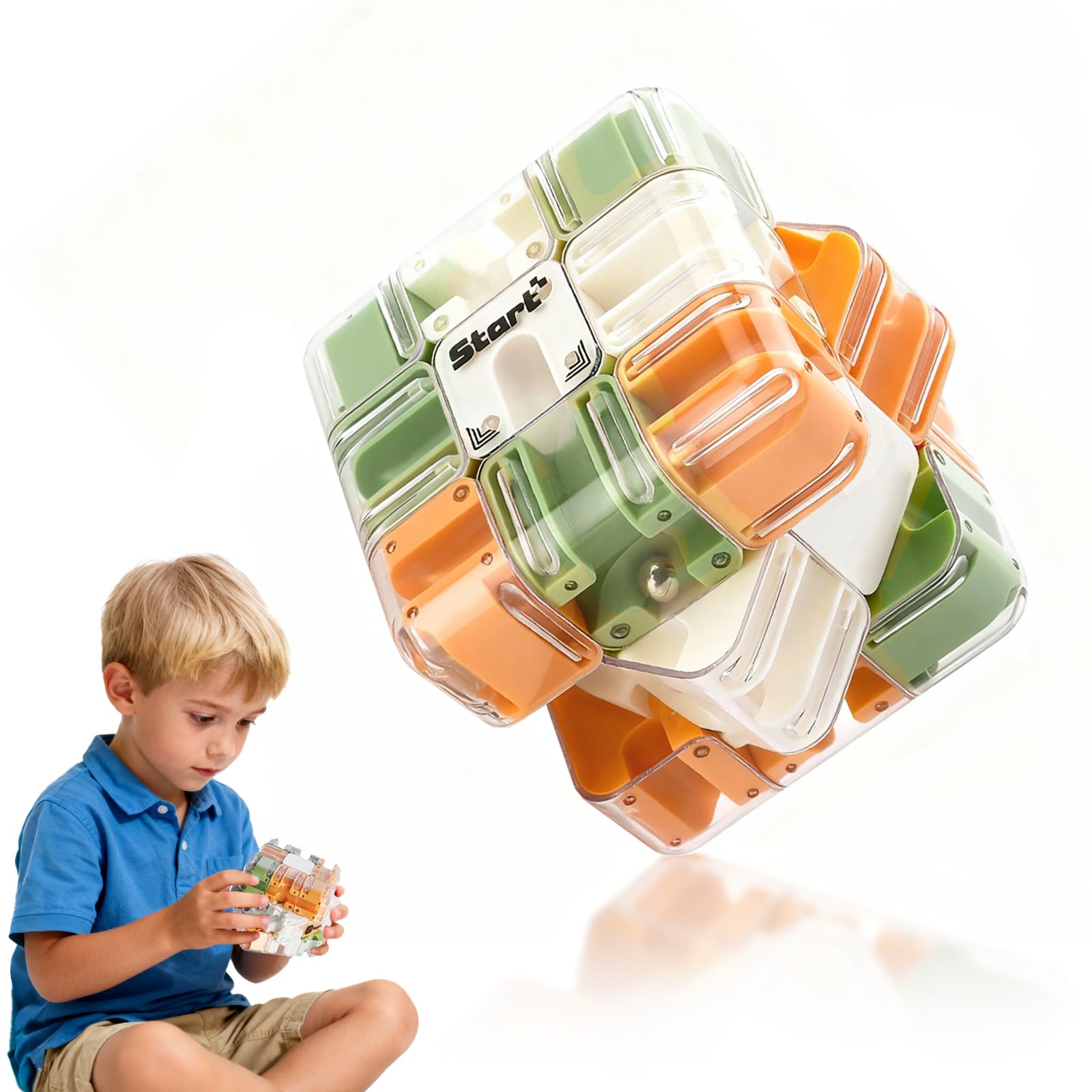 Yozexin 3D Maze Puzzle Cube: Labyrinth 3D Puzzle Maze Brain Teaser Toy