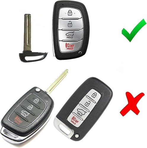 Miniatura 2 de iJDMTOY Carcasa rígida de cubierta dura con acabado de fibra de carbono negro compatible con Hyundai Tucson Smart 2014-2021